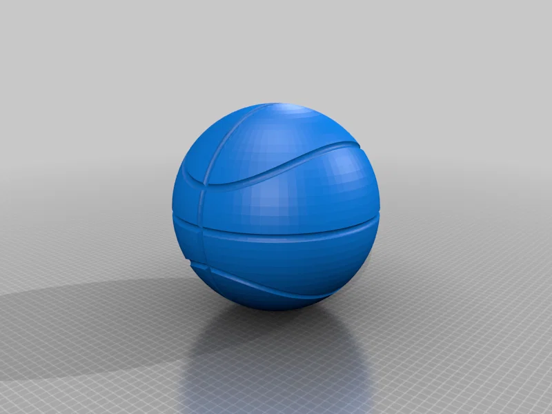 Mô hình quả bóng rổ mini (Mini Basketball) in 3D độc đáo - Image 1