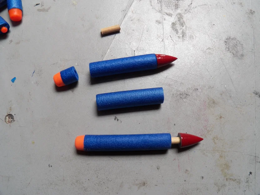 Đầu đạn 3D cho Nerf Dart - Tăng độ chính xác và tùy biến phi tiêu - Image 3