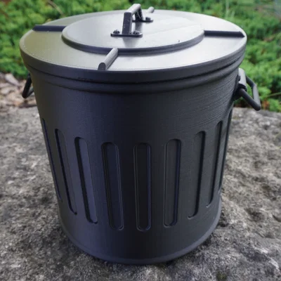 Hộp Đựng Deck Commander “Thùng Rác” (Trashcan Commander Deck Box)