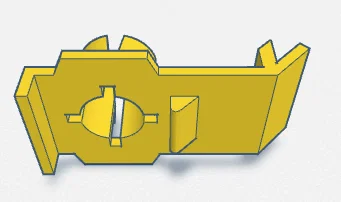 Kẹp giữ kính cửa sổ cho BMW E53 (51338254781) - In 3D phụ tùng - Image 1