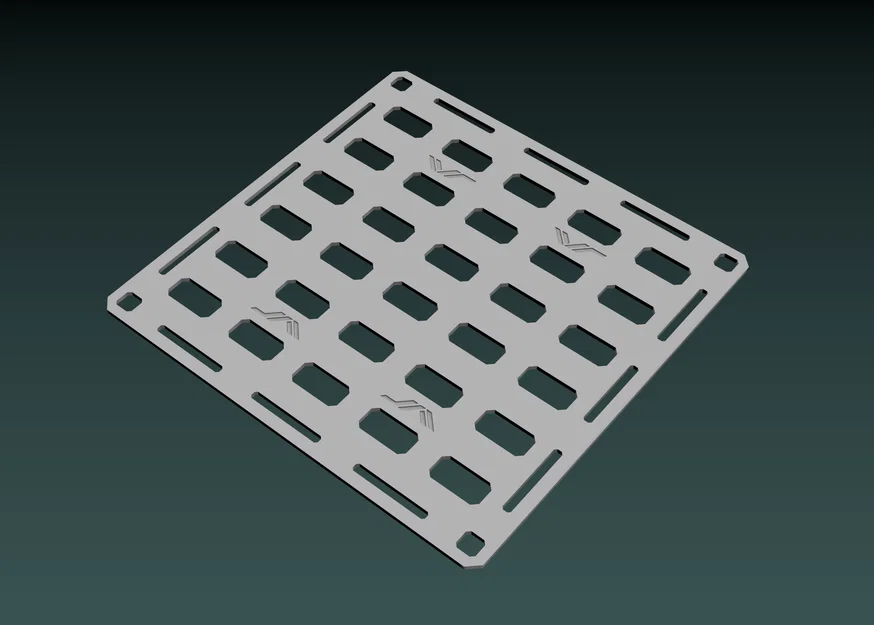 Tấm MOLLE panel lắp ghép cho túi (gunbag) - Image 1