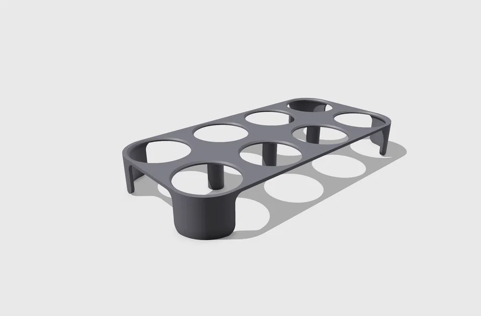 Khay đựng trứng 8 vị trí gọn gàng cho tủ lạnh - File in 3D - Image 1