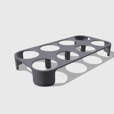Khay đựng trứng 8 vị trí gọn gàng cho tủ lạnh - File in 3D