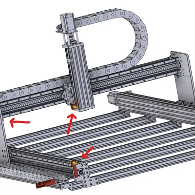 Bulkman3D Ultimate Bee CNC: Chuyển sang Inductive Limit Switch (Inductive Proximity)