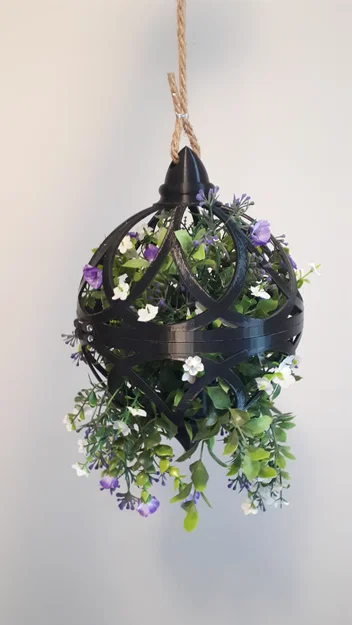 Chậu Treo Hình Cầu (Dành cho cây giả hoặc succulent) - Image 2