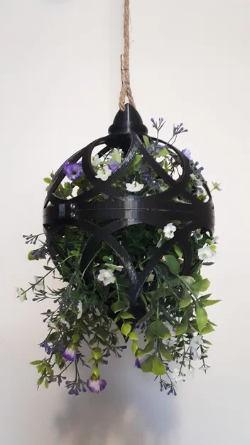 Chậu Treo Hình Cầu (Dành cho cây giả hoặc succulent) - Image 3
