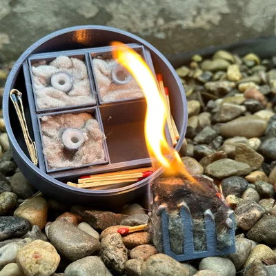 FireCube - Bộ Nhóm Lửa In 3D (3D Printed Firestarter)!