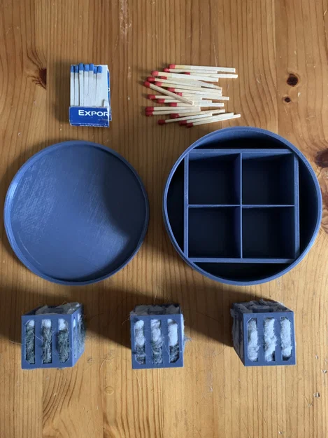 FireCube - Bộ Nhóm Lửa In 3D (3D Printed Firestarter)! - Image 2