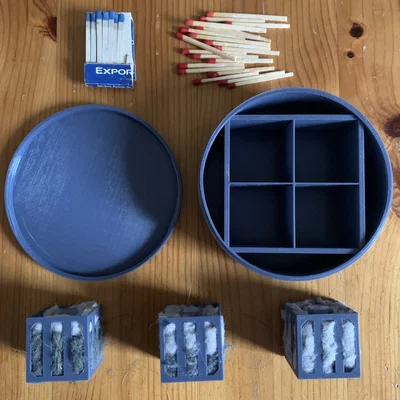 FireCube - Bộ Nhóm Lửa In 3D (3D Printed Firestarter)!