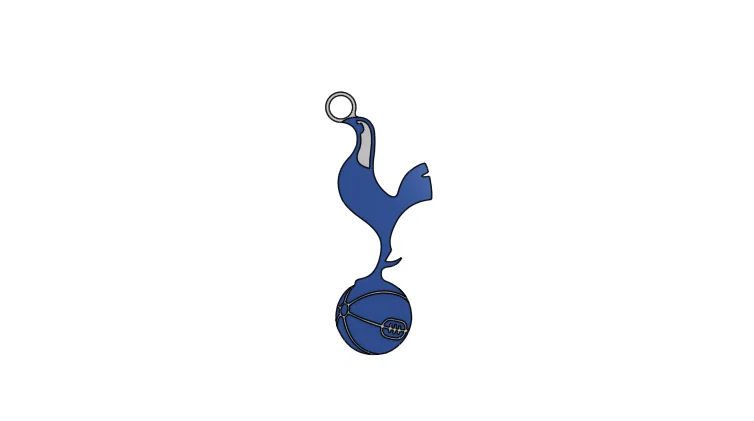 Móc khóa Tottenham Hotspur FC (in 3D) - Image 1