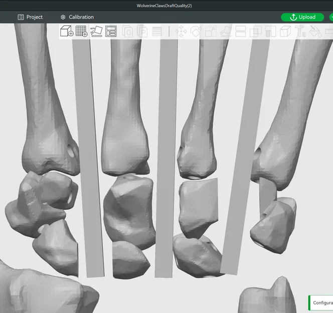 Mô hình 3D Cẳng tay và Móng vuốt Wolverine từ phim Deadpool 3 - Image 3