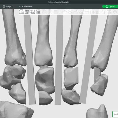 Mô hình 3D Cẳng tay và Móng vuốt Wolverine từ phim Deadpool 3