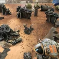 Bộ 18 Mô Hình Địa Hình Đổ Nát Rubble Terrain Cho Wargame Sci-Fi - Thumbnail 6