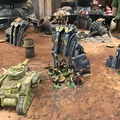 Bộ 18 Mô Hình Địa Hình Đổ Nát Rubble Terrain Cho Wargame Sci-Fi - Thumbnail 9