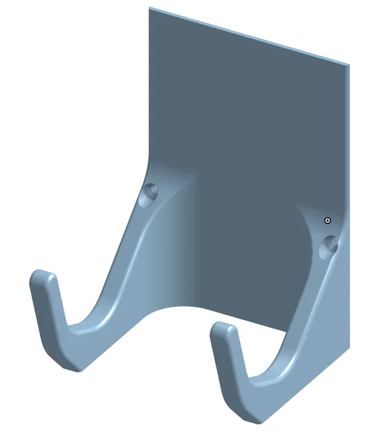 Giá treo tường ống/đầu hút máy hút bụi (Vacuum nozzle / tube holder) - Image 3