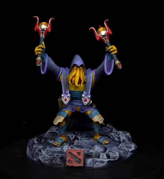 Mô hình 3D Shadow Cultist từ Dota 2 - File STL chất lượng cao - Image 1