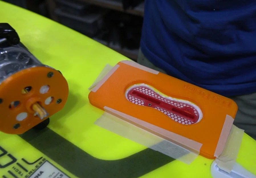 Jig lắp FCS2 Fin Box – Dựng ván surf (Surfboard Building) - Image 1