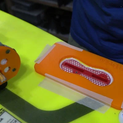 Jig lắp FCS2 Fin Box – Dựng ván surf (Surfboard Building)