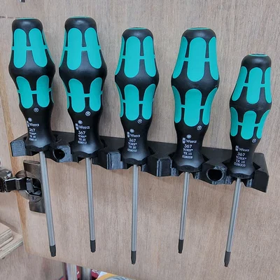 Giá treo/Organizer tường cho tua vít Wera Kraftform (3D printed)