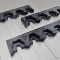 Giá treo/Organizer tường cho tua vít Wera Kraftform (3D printed) - Thumbnail 6