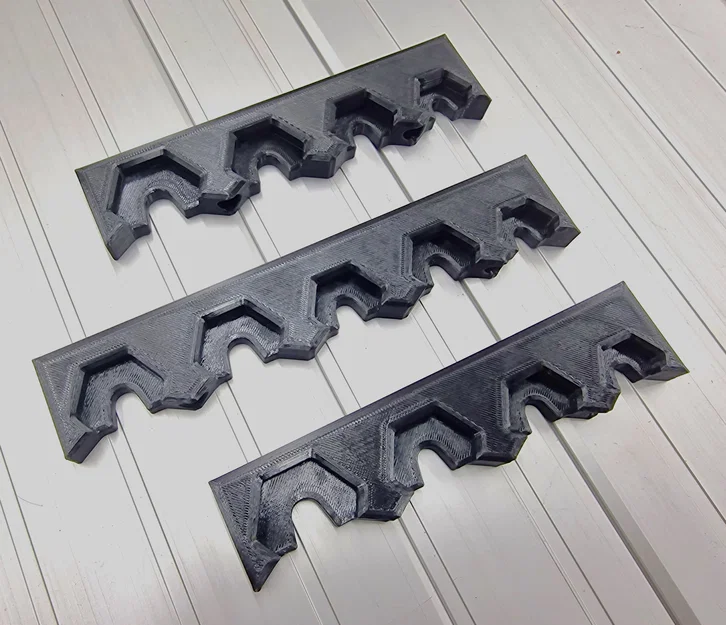 Giá treo/Organizer tường cho tua vít Wera Kraftform (3D printed) - Image 7