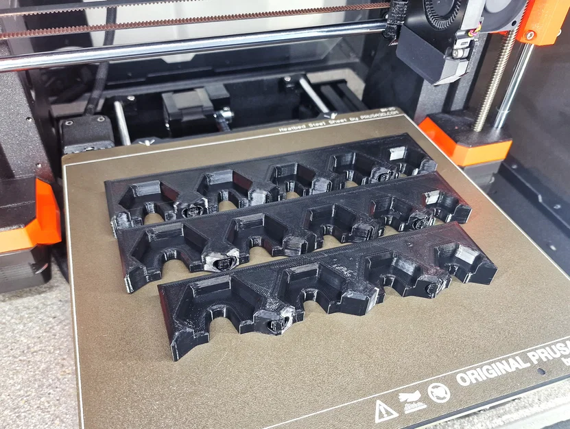Giá treo/Organizer tường cho tua vít Wera Kraftform (3D printed) - Image 11