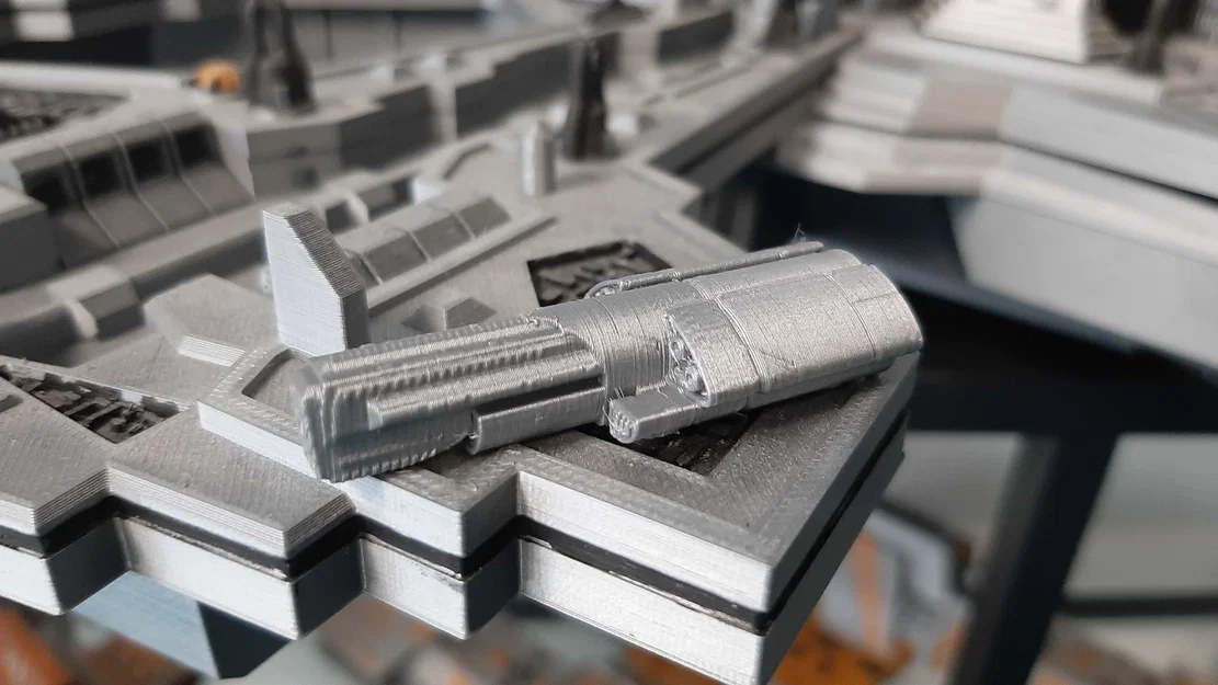 Mô hình tàu Vanir Cruiser 3D bổ trợ cho dự án Atlantis - Image 1