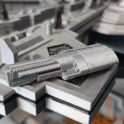 Mô hình tàu Vanir Cruiser 3D bổ trợ cho dự án Atlantis