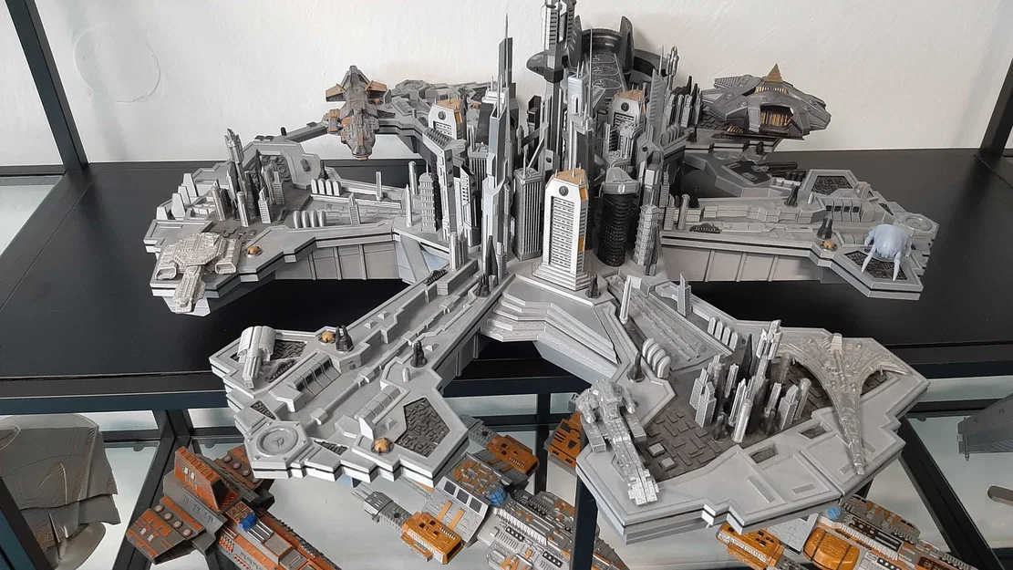 Mô hình tàu Vanir Cruiser 3D bổ trợ cho dự án Atlantis - Image 3