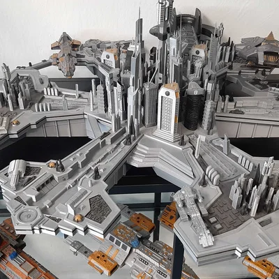 Mô hình tàu Vanir Cruiser 3D bổ trợ cho dự án Atlantis