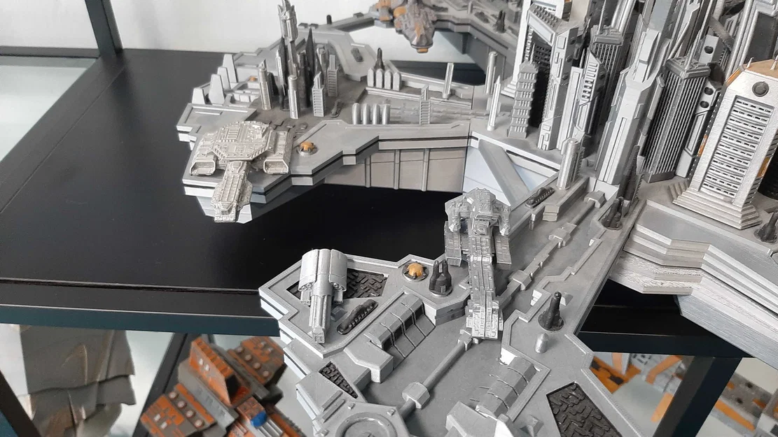 Mô hình tàu Vanir Cruiser 3D bổ trợ cho dự án Atlantis - Image 4
