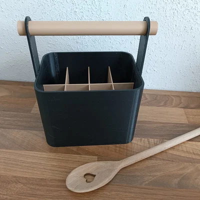 Khay đựng dụng cụ nhà bếp (Table Caddy) in 3D tiện lợi