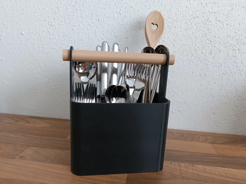 Khay đựng dụng cụ nhà bếp (Table Caddy) in 3D tiện lợi - Image 2