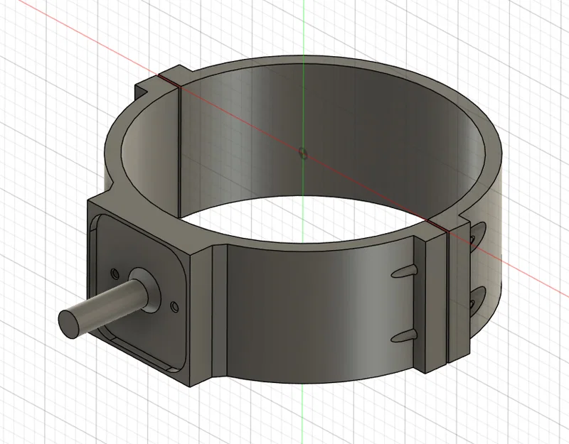 Ngàm gắn camera Eufy cho ống thoát nước mưa 120mm (Fallrohr-Halter) - Image 2