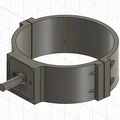 Ngàm gắn camera Eufy cho ống thoát nước mưa 120mm (Fallrohr-Halter) - Thumbnail 2