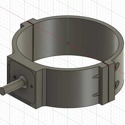 Ngàm gắn camera Eufy cho ống thoát nước mưa 120mm (Fallrohr-Halter)