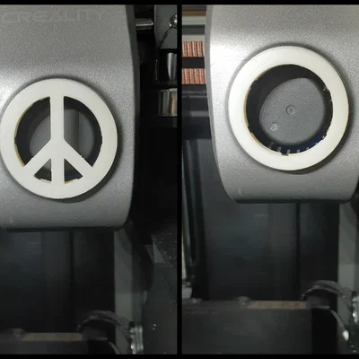 Vòng chắn bảo vệ quạt hotend cho máy in Creality K1/K1C
