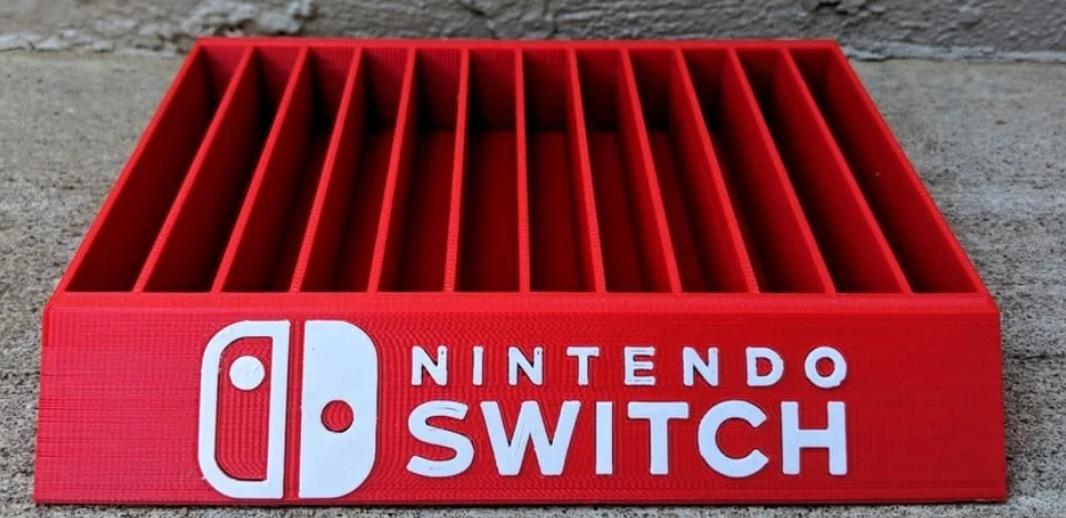 Khay Đựng 12 Băng Game Nintendo Switch In 3D Đẹp Mắt - Image 1