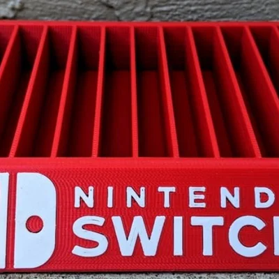 Khay Đựng 12 Băng Game Nintendo Switch In 3D Đẹp Mắt