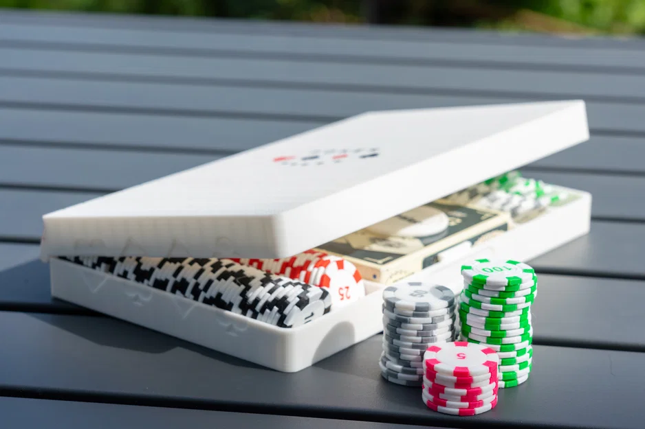 Bộ poker du lịch đa màu – Travel Edition (print in place) - Image 2