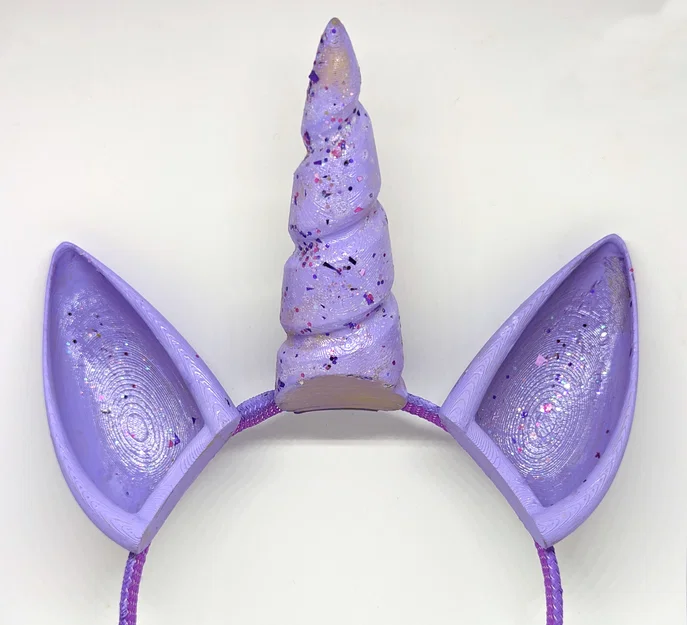 Băng Đô Tai Pony Kèm Sừng Unicorn (Cosplay/Costume) - Image 1