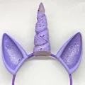 Băng Đô Tai Pony Kèm Sừng Unicorn (Cosplay/Costume) - Thumbnail 1