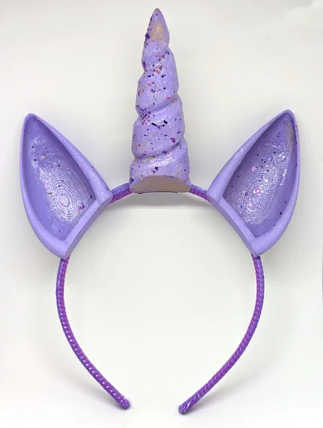 Băng Đô Tai Pony Kèm Sừng Unicorn (Cosplay/Costume) - Image 4