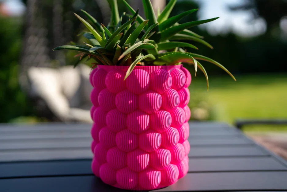 Bình hoa Bubbly Vase thiết kế 3D độc đáo trang trí không gian sống - Image 2