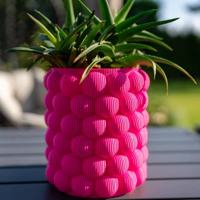 Bình hoa Bubbly Vase thiết kế 3D độc đáo trang trí không gian sống