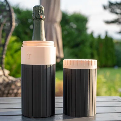 Hộp Đựng Rượu Vang In 3D Độc Đáo Cho Chai 750ml