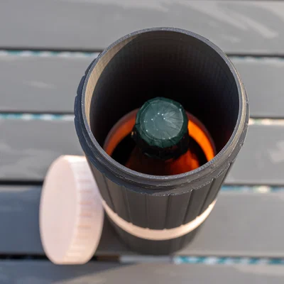 Hộp Đựng Rượu Vang In 3D Độc Đáo Cho Chai 750ml