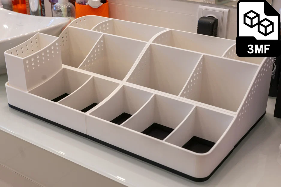 Khay Đựng Đồ Dùng Nhà Tắm (Bathroom Organizer) Đa Năng In 3D - Image 1
