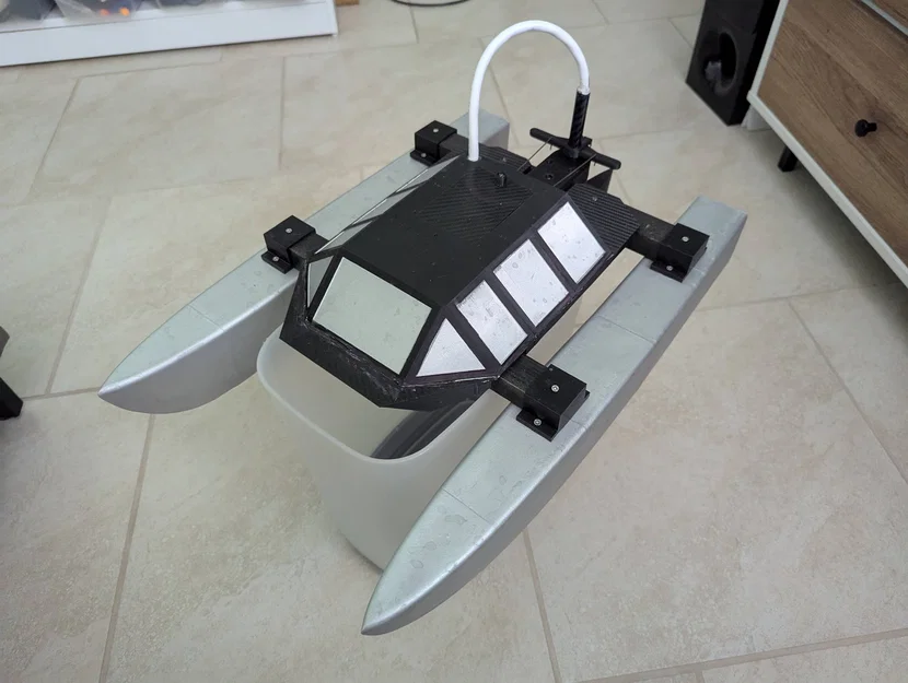 SeaRescue Catamaran – Thuyền RC in 3D đa dụng cho cứu hộ (Catamaran) - Image 1
