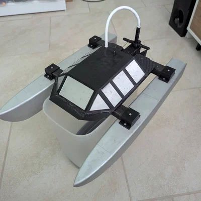 SeaRescue Catamaran – Thuyền RC in 3D đa dụng cho cứu hộ (Catamaran)